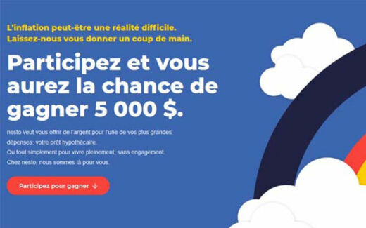 Un prix de 5 000 $ CAN